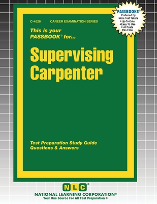 Supervising Carpenter - Passbooks (Compiled by)