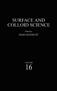 Surface and Colloid Science