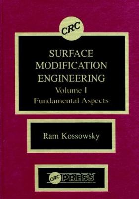 Surface Modeling Engineering, Volume I - Kossowsky, RAM