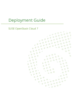 Suse Openstack Cloud 7: Deployment Guide
