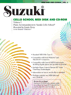 Suzuki Cello School MIDI Disk Acc./CD-Rom, Vol 1: MIDI Disk & CD-ROM