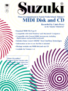 Suzuki Violin School: Piano Accompaniment to Suzuki Violin School: Volume 5, MIDI Disk Accompaniments/CD-ROMs