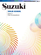 Suzuki Violin School, Vol 5: Piano Acc.