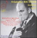 Sviatoslav Richter Archives, Vol. 17: Budapest Recital, 1967