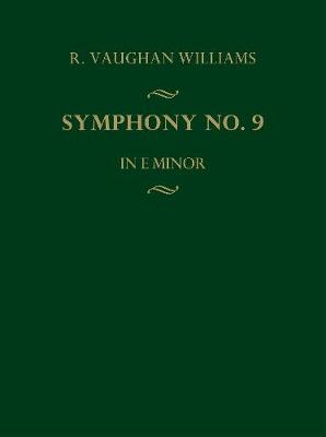 Symphony No. 9 - Vaughan Williams, Ralph (Composer), and Frogley, Alain (Editor)