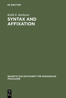 Syntax and affixation - Karlsson, Keith E
