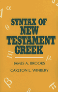 Syntax of New Testament Greek