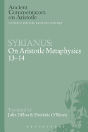 Syrianus: On Aristotle Metaphysics 13-14