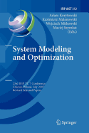 System Modeling and Optimization: 23rd IFIP TC 7 Conference, Cracow, Poland, July 23-27, 2007, Revised Selected Papers