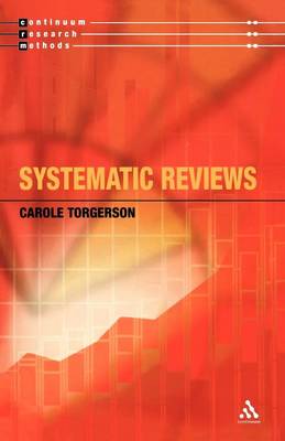 Systematic Reviews - Torgerson, Carole