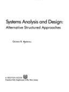 Systems Analysis and Design: Alternative Structured Approaches - Marshall, George R.