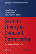 Systems Theory in Data and Optimization: Proceedings of Sysdo 2024