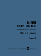 Systems Theory Research: Problemy Kibernetiki