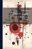 Tables D'int�grales D�finies
