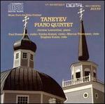 Taneyev: Piano Quintet