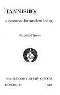 Tannisho: A Resource for Modern Living