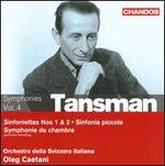 Tansman: Symphonies Vol. 4