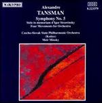 Tansman: Symphony No. 5 - Czecho-Slovak State Philharmonic Orchestra (Kosice); Meir Minsky (conductor)
