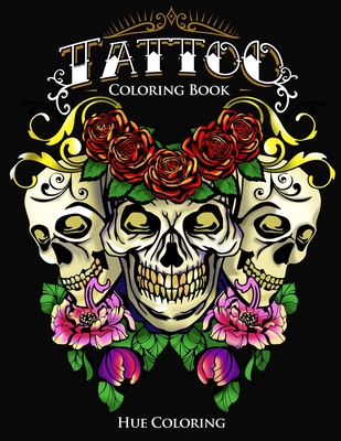 Tattoo Coloring Book - Hue Coloring