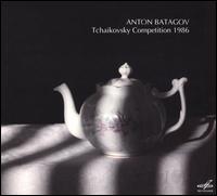 Tchaikovsky Competition 1986 - Anton Batagov (piano)