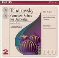 Tchaikovsky: Complete Suites for Orchestra - Colin Bradbury (clarinet); Hugh Bean (violin); New Philharmonia Orchestra; Antal Dor�ti (conductor)