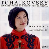 Tchaikovsky: Complete Works for Violin and Orchestra - Jennifer Koh (violin); Odense Symphony Orchestra; Alexander Vedernikov (conductor)