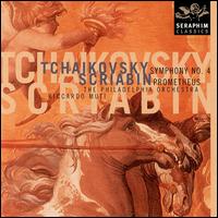 Tchaikovsky: Symphony No. 4; Alexander Scriabin: Prometheus - Dmitri Alexeev (piano); Philadelphia Choral Arts Society (choir, chorus); Philadelphia Orchestra; Riccardo Muti (conductor)