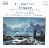 Tchaikovsky: The Seasons - Takako Nishizaki (violin); Queensland Symphony Orchestra; Peter Breiner (conductor)