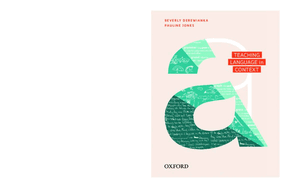 Teaching Language in Context