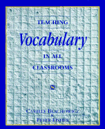 Teaching Vocabulary in All Classrooms