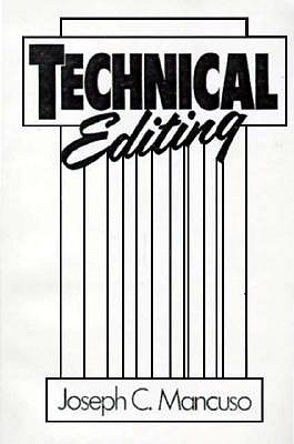Technical Editing - Mancuso, Joseph C