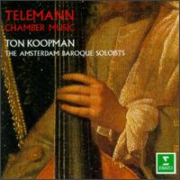 Telemann: Chamber Music - Amsterdam Baroque Soloists; Andrew Manze (violin); Jaap ter Linden (treble viol); Jaap ter Linden (cello); Jaap ter Linden (viola da gamba); Marc Vallon (bassoon); Marcel Ponseele (oboe); Marion Verbruggen (recorder); Ton Koopman (cembalo)