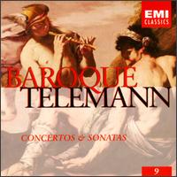 Telemann: Concertos & Sonatas - Albert Calvayrac (trumpet); Andrei Abramenkov (violin); Elaine Shaffer (flute); Elisabeth Gilels (violin);...