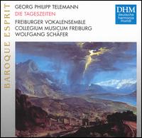 Telemann: Die Tageszeiten - Hans Peter Blochwitz (tenor); Johannes Mannov (bass); Mechthild Bach (soprano); Mechthild Georg (contralto);...