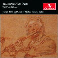 Telemann: Flute Duets TWV 40:141-46 - Colin St. Martin (baroque flute); Steven Zohn (baroque flute)