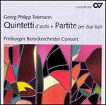 Telemann: Quintetti d'archi e Partite per due liuti