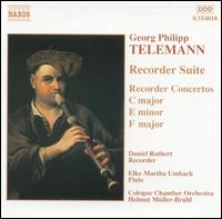 Telemann: Suite & Concerto for Recorder - Daniel Rothert (recorder); Cologne Chamber Orchestra; Helmut M�ller-Br�hl (conductor)