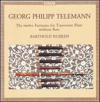 Telemann: Twelve Fantasias for Transverse Flute - 