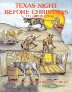 Texas Night Before Christmas Coloring Bo