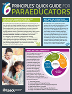 The 6 Principles Quick Guide for Paraeducators (Pack of 5)