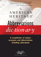 The American Heritage Abbreviations Dictionary