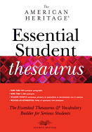 The American Heritage Essential Student Thesaurus