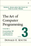 The Art of Computer Programming, Volume 4, Fascicle 3: Generating All Combinations and Partitions