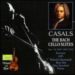 The Bach Cello Suites - Blas Net (piano); Nikolai Mednikoff (piano); Otto Schulhof (piano); Pablo Casals (cello)