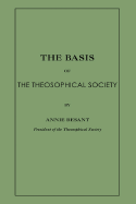 The Basis of the Theosophical Society