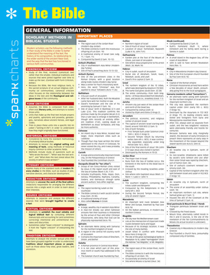 The Bible Sparkcharts - Sparknotes