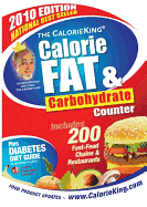 The CalorieKing Calorie, Fat and Carbohydrate Counter