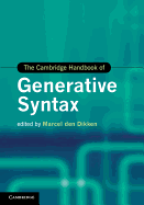 The Cambridge Handbook of Generative Syntax