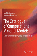 The Catalogue of Computational Material Models: Basic Geometrically Linear Models in 1d