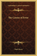 The Causes of Error